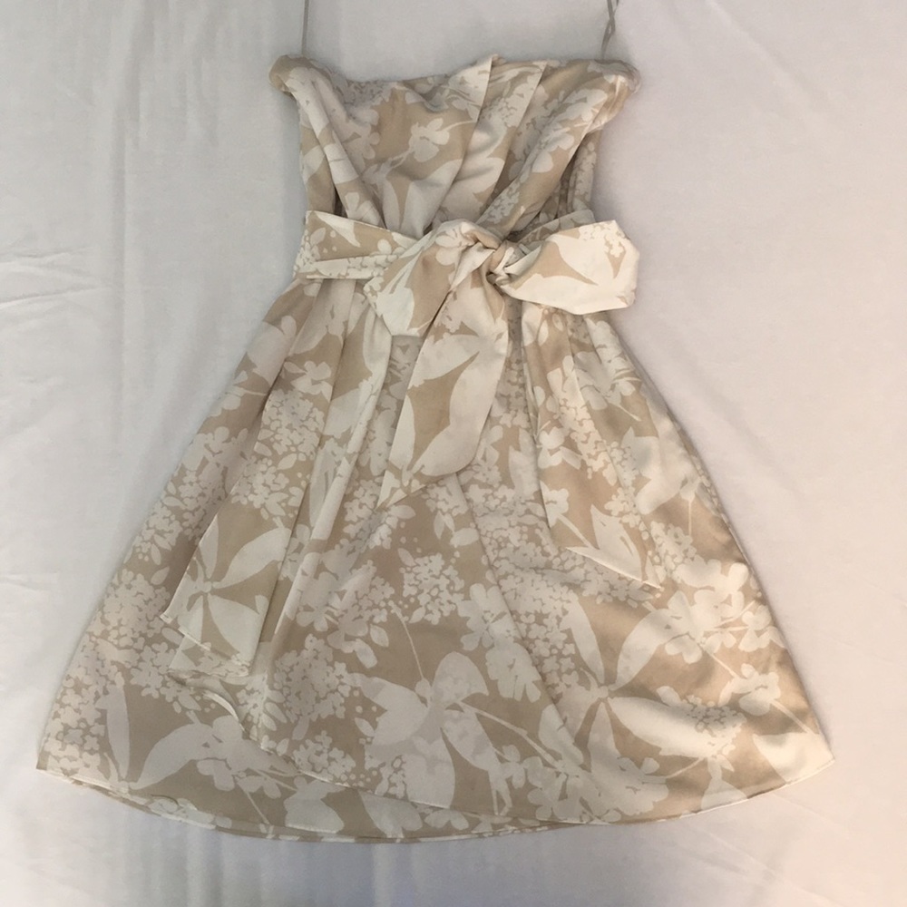 Express strapless dress